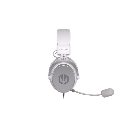 ENDORFY VIRO Plus USB Onyx White Headset Vezetékes Fejpánt Zene/általános Fehér