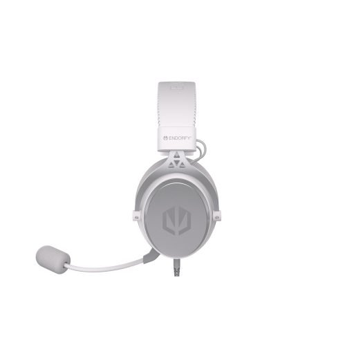 ENDORFY VIRO Plus USB Onyx White Headset Vezetékes Fejpánt Zene/általános Fehér