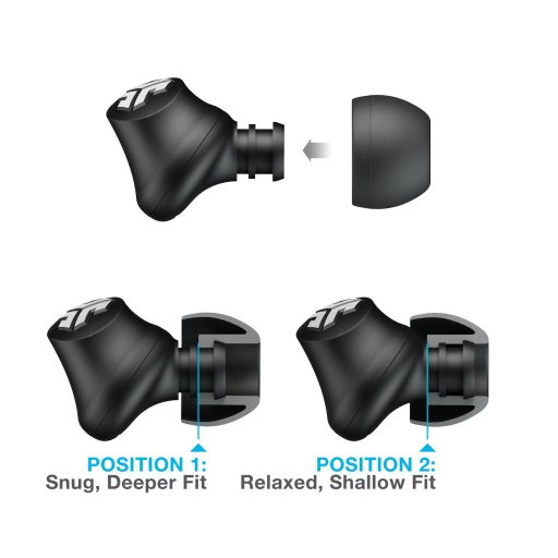 JLab JBuds Pro Signature Fejhallgató Vezetékes Hallójárati Sport Fekete
