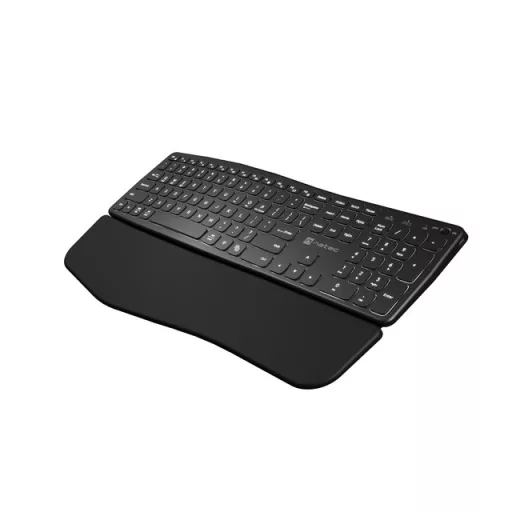 NATEC PORIFERA billentyűzet Otthoni/irodai Bluetooth QWERTY Nemzetközi amerikai Fekete