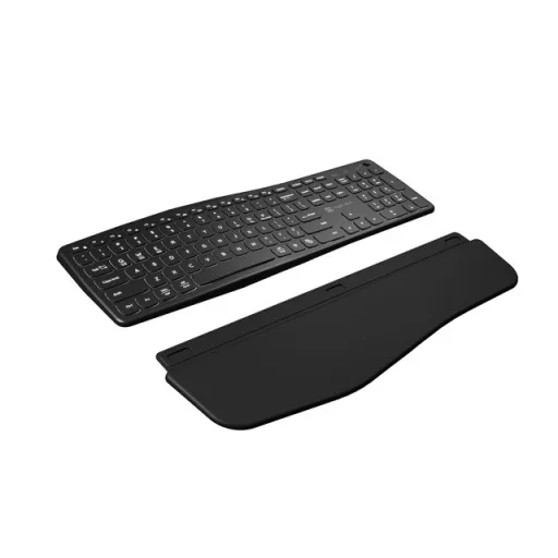 NATEC PORIFERA billentyűzet Otthoni/irodai Bluetooth QWERTY Nemzetközi amerikai Fekete