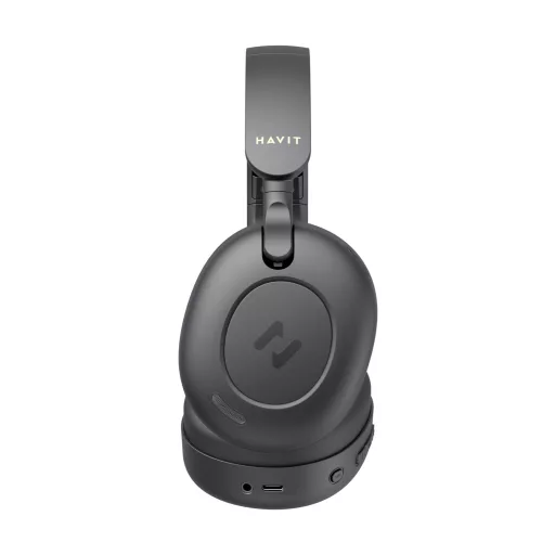 Havit Hibrid Anc BluetoothKulaklık Siyah Fejhallgató Vezetékes és vezeték nélküli Fejpánt Zene/általános Fekete