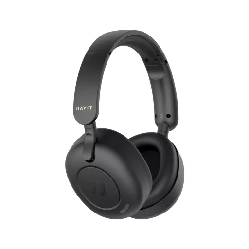 Havit Hibrid Anc BluetoothKulaklık Siyah Fejhallgató Vezetékes és vezeték nélküli Fejpánt Zene/általános Fekete
