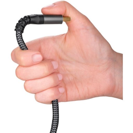 Goobay 65266 DisplayPort kábel 3 M Fekete, Ezüst