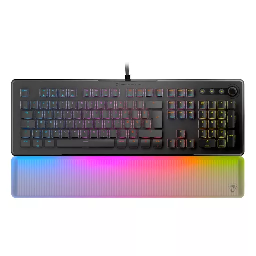Turtle Beach Vulcan II Max billentyűzet Játék USB QWERTZ Német Fekete