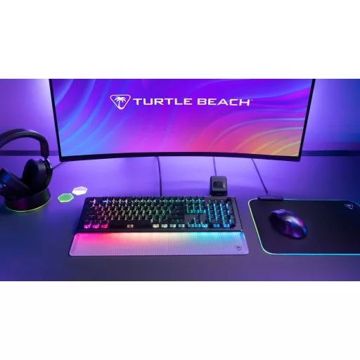 Turtle Beach Vulcan II Max billentyűzet Játék USB QWERTZ Német Fekete