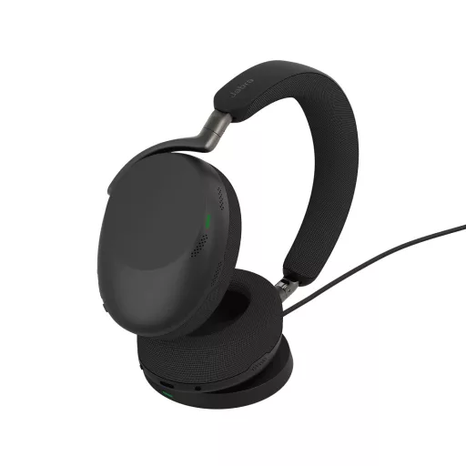 Jabra Evolve3 85 Headset Vezetékes és vezeték nélküli Fejpánt Hívás/zene USB C-típus Bluetooth Fekete