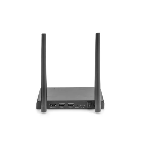 Digitus DS-55329 audió/videó jeltovábbító AV receiver Fekete