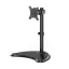 Gembird MS-D1ST-04 asztali TV konzol 81,3 cm (32") Fekete