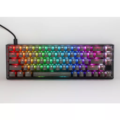 Ducky One 3 Aura SF billentyűzet Játék USB QWERTY Nemzetközi amerikai Fekete