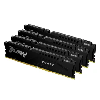   Kingston Technology FURY Beast 64 GB 4 x 16 GB DDR5 5200 MT/másodperc 288-pin DIMM