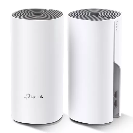 TP-Link Deco E4 (2-pack) Kétsávos (2,4 GHz / 5 GHz) Wi-Fi 5 (802.11ac) Fehér, Szürke Belső