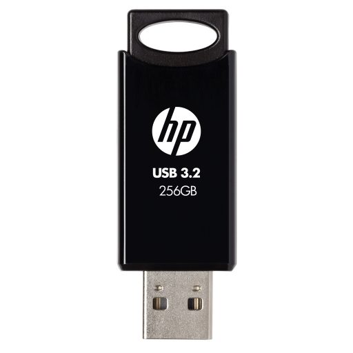 HP 712w USB flash meghajtó 256 GB USB A típus 3.2 Gen 1 (3.1 Gen 1) Fekete