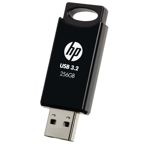 HP 712w USB flash meghajtó 256 GB USB A típus 3.2 Gen 1 (3.1 Gen 1) Fekete