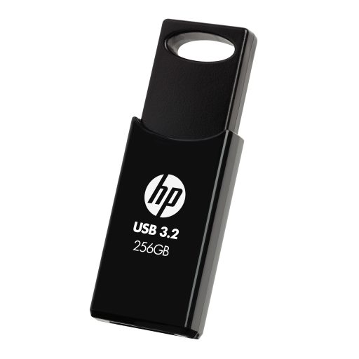 HP 712w USB flash meghajtó 256 GB USB A típus 3.2 Gen 1 (3.1 Gen 1) Fekete