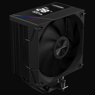  LC-Power LC-CC-120-DB6 számítógépes hűtőrendszer Processzor Hűtő 12 cm Fekete