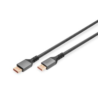 Digitus DB-340111-010-S DisplayPort kábel 1 M Fekete