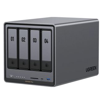   Ugreen NASync DXP4800 Plus NAS Asztali Intel® Pentium® Gold 8505 8 GB DDR5 0 TB UGOS PRO