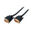 S/CONN maximum connectivity 2m DVI-D DVI kábel Fekete