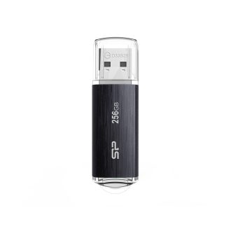   Silicon Power Blaze B02 USB flash meghajtó 256 GB USB A típus 3.2 Gen 1 (3.1 Gen 1) Fekete