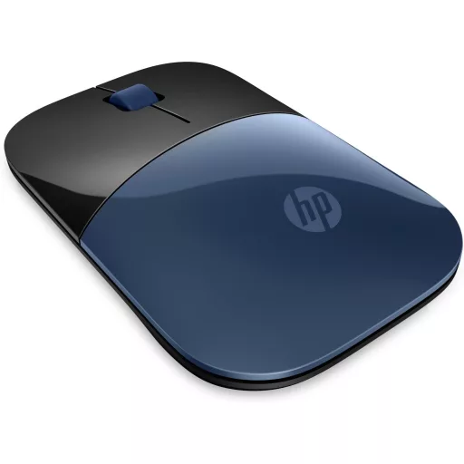 HP Wireless Mouse Z3700 egér Utazó Kétkezes Vezeték nélküli RF Blue LED 1200 DPI