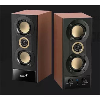 Genius SP-HF800BT Bluetooth Speaker Wood