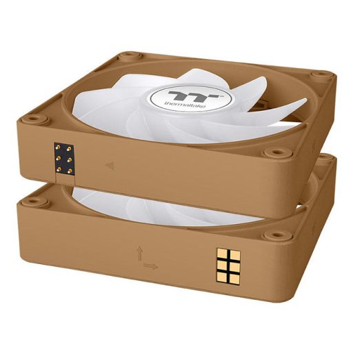 Thermaltake CT120 EX Reverse ARGB Sync PC 12 cm Barna, Homok 3 db