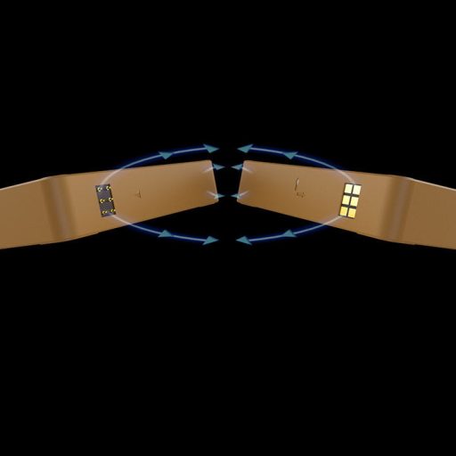 Thermaltake CT120 EX Reverse ARGB Sync PC 12 cm Barna, Homok 3 db