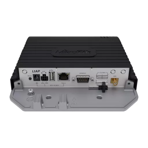 Mikrotik LtAP LTE6 kit 300 Mbit/s Fekete Ethernet-áramellátás (PoE) támogatása