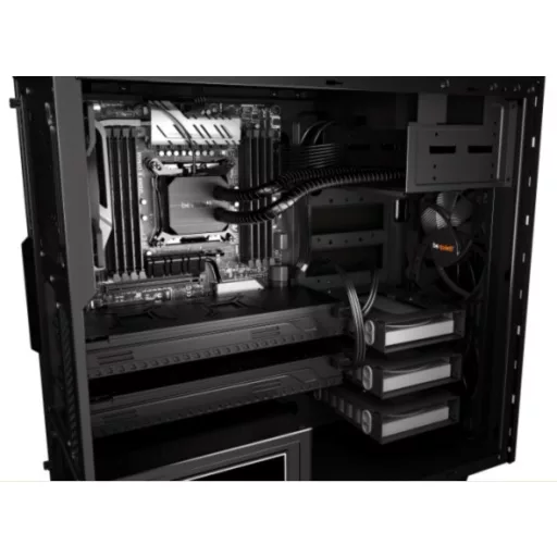 be quiet! Pure Base 600 Midi Tower Fekete, Ezüst