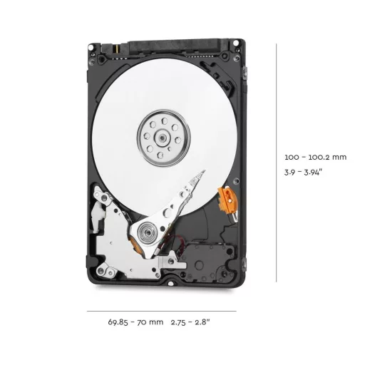 Western Digital Blue 2 TB 5400 RPM 128 MB 2.5" Serial ATA III