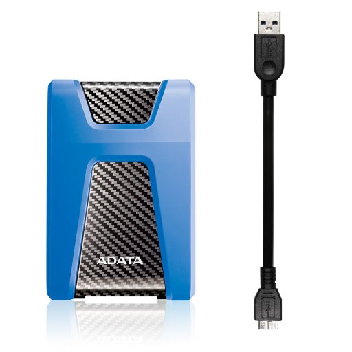 ADATA HD650 külső merevlemez 1 TB 2.5" Micro-USB B 3.2 Gen 1 (3.1 Gen 1) Kék