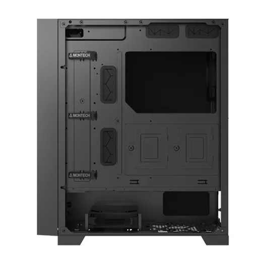 Montech Air 1000 SILENT Midi Tower Fekete