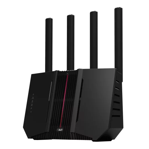 ASUS RT-BE92U vezetéknélküli router 10 Gigabit Ethernet Háromsávos (2,4 GHz / 5 GHz / 6 GHz) Fekete