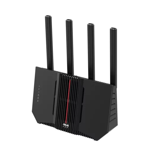ASUS RT-BE92U vezetéknélküli router 10 Gigabit Ethernet Háromsávos (2,4 GHz / 5 GHz / 6 GHz) Fekete