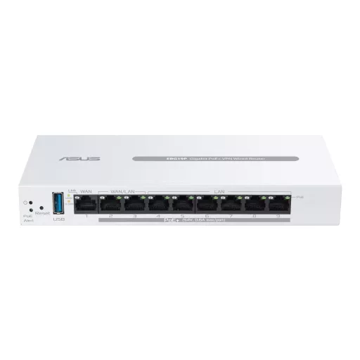 ASUS ExpertWiFi EBG19P vezetékes router Gigabit Ethernet Fehér