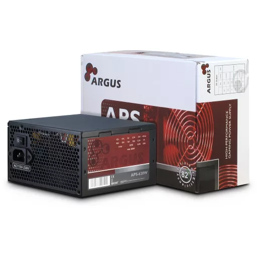 Inter-Tech Argus APS 620 W 20+4 pin ATX ATX Fekete