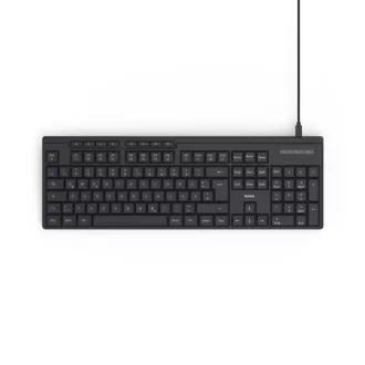   Hama CK-200 billentyűzet Otthoni/irodai USB QWERTZ Német Fekete
