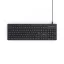 Hama CK-200 billentyűzet Otthoni/irodai USB QWERTZ Német Fekete