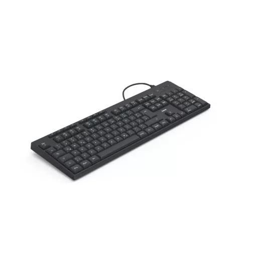 Hama CK-200 billentyűzet Otthoni/irodai USB QWERTZ Német Fekete