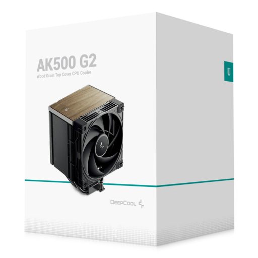DeepCool AK500 G2 Processzor Hűtő 12 cm Fekete 1 db