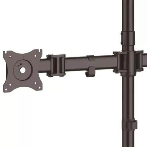 StarTech.com ARMBARQUAD asztali TV konzol 68,6 cm (27") Fekete