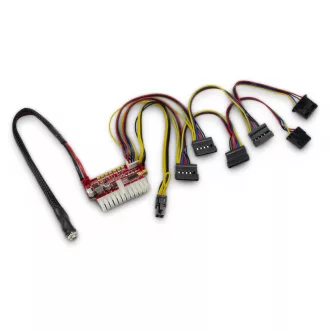 Inter-Tech 88882190 200 W 20+4 pin ATX Fekete