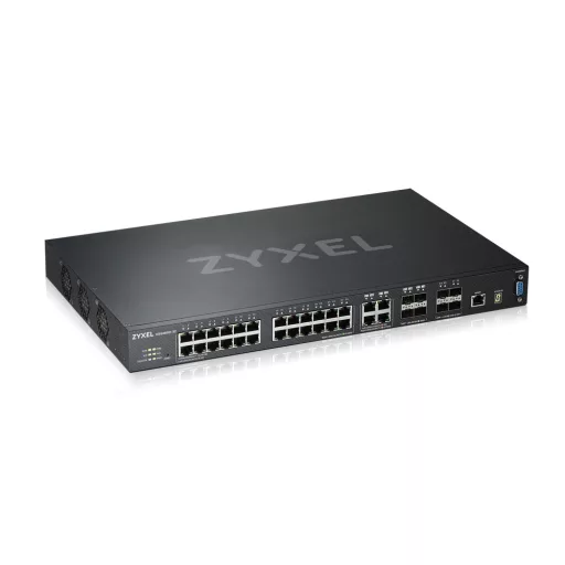 Zyxel XGS4600-32 Vezérelt L3 Gigabit Ethernet (10/100/1000) Fekete