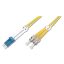 Digitus DK-2931-01 InfiniBand és száloptikai kábel 1 M LC ST I-VH Sárga