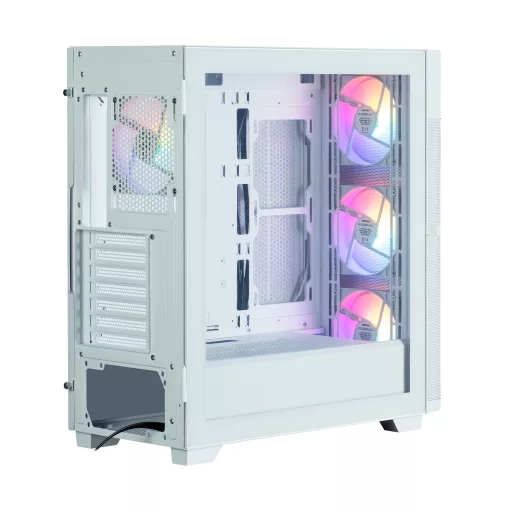 Zalman S5 NEO WHITE Midi Tower Fehér