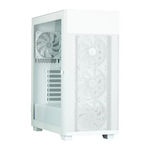 Zalman S5 NEO WHITE Midi Tower Fehér