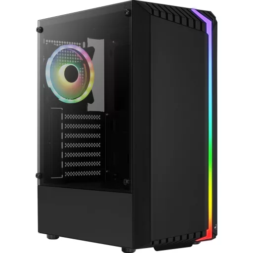 Aerocool Bionic Midi Tower Fekete