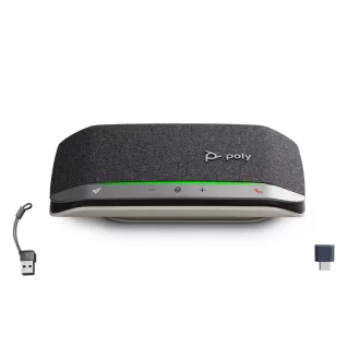   HP Poly Sync 20+ Speakerphone USB-C/A Adapter kihangosító PC Fekete