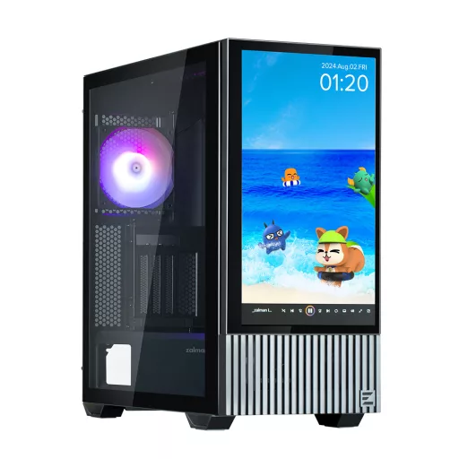 Zalman Z10 DS Midi Tower Fekete